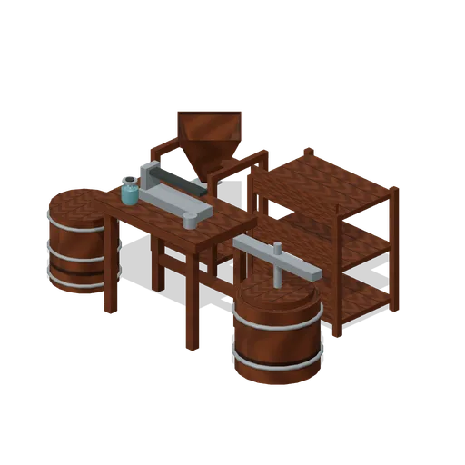 Preservation Bench (Survival Food and Preservation)