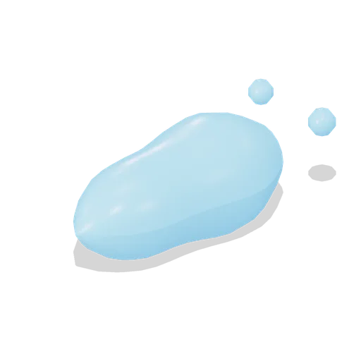 Plasma teardrop (VFX Mesh Library)