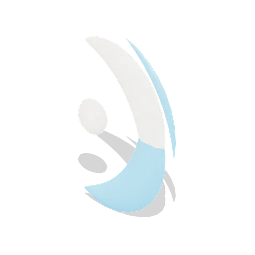 Double crescent pair (VFX Mesh Library)