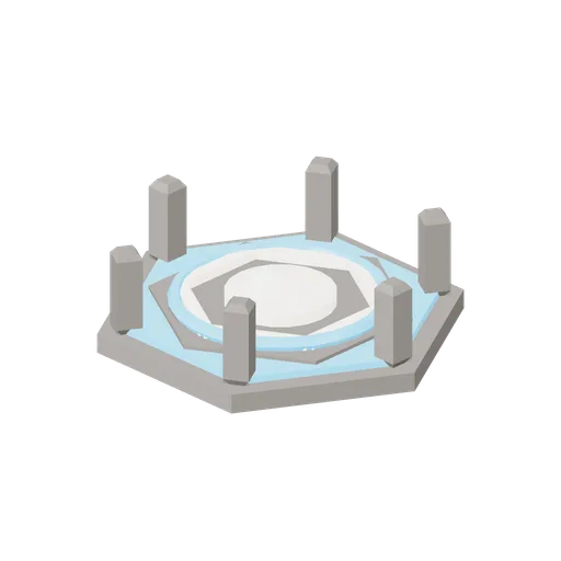 Teleport pad glyph (VFX Mesh Library)