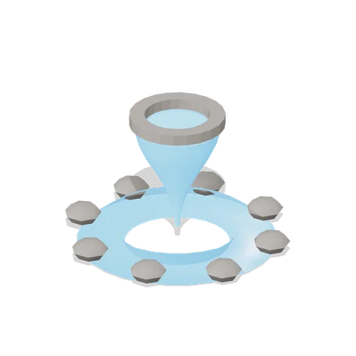 Hover jet cone (VFX Mesh Library)