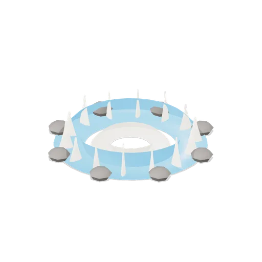 Shockwave ring, large (VFX Mesh Library)