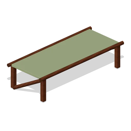 Raised Camp Cot (First Night Survival)
