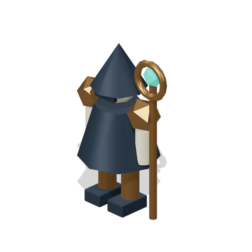 Rift Oracle — mage hero (Sunfall Rift: MOBA asset pack)