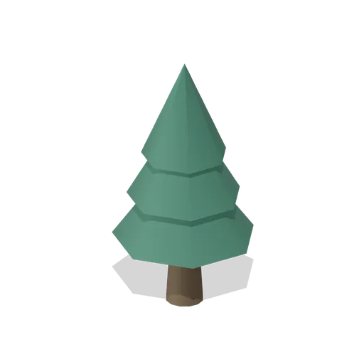 Layered canopy pine (Sunfall Rift: MOBA asset pack)