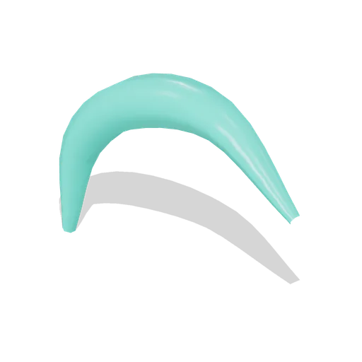 Crescent slash mesh (Sunfall Rift: MOBA asset pack)