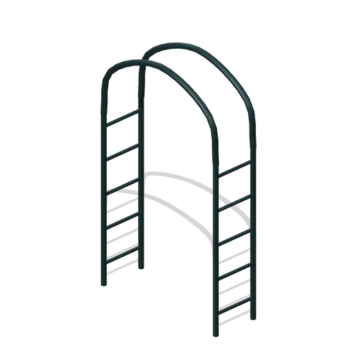 Arched garden gateway (Almanac Gardens)