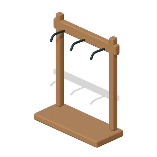 Garden tool stand (Almanac Gardens)