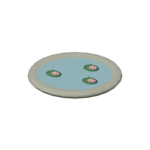 Water-lily garden pond (Almanac Gardens)