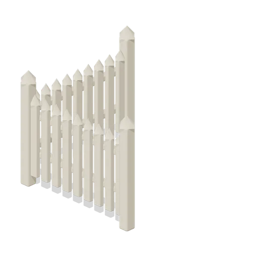Picket fence corner (Almanac Gardens)