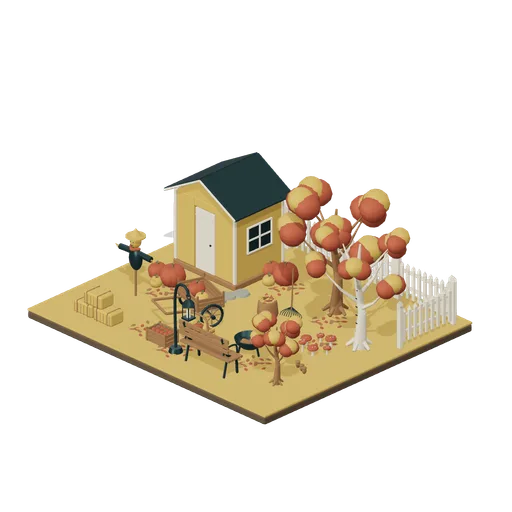 Autumn / Harvest and embers (Almanac Gardens)
