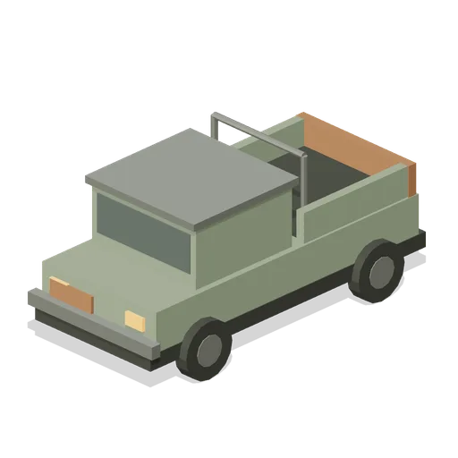 Reclamation Yard: Reclaimed utility truck
