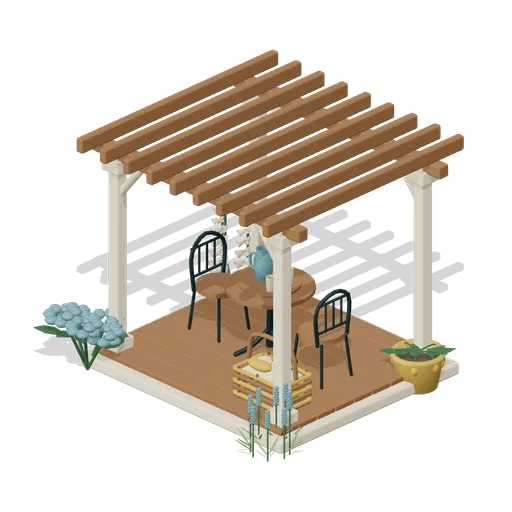 Summer / Lemonade terrace (Almanac Gardens)