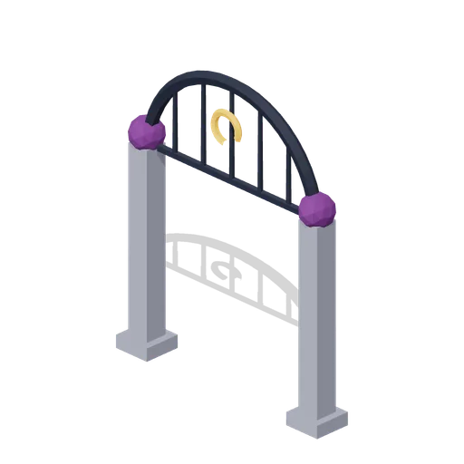Open graveyard arch (Moonlit Mischief: Halloween)