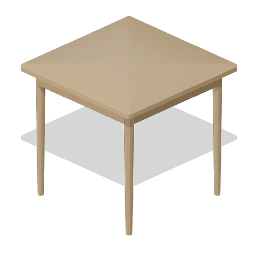 Four person cafe table (Cafe, Bakery and Coffee Bar)