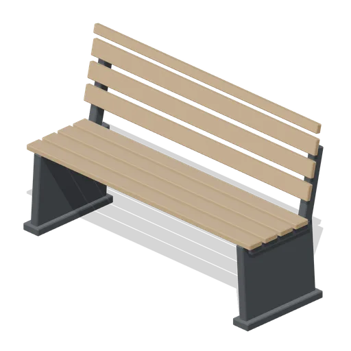 Outdoor timber bench (Cafe, Bakery and Coffee Bar)