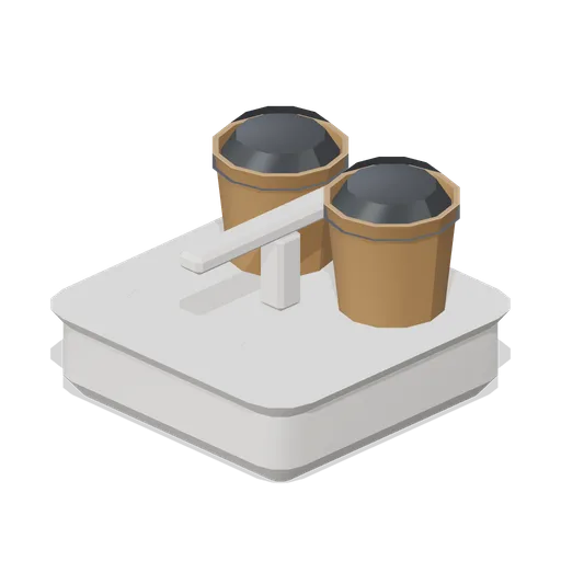 Four cup carrier (Cafe, Bakery and Coffee Bar)