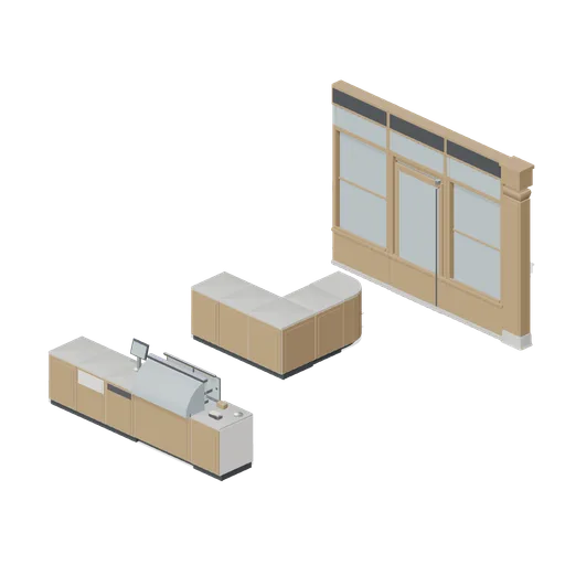 Connector cases (Cafe, Bakery and Coffee Bar)
