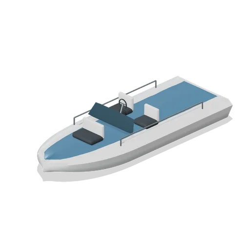 Open bowrider (Powerboat Racing and Launch Ramp)