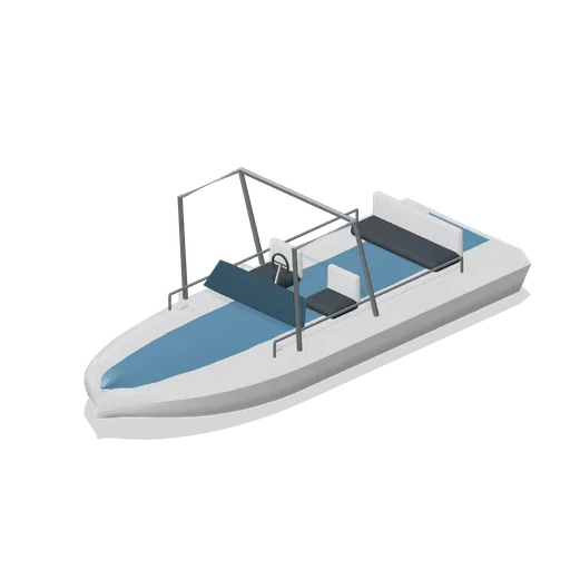 Wakeboard boat with tower (Powerboat Racing and Launch Ramp)