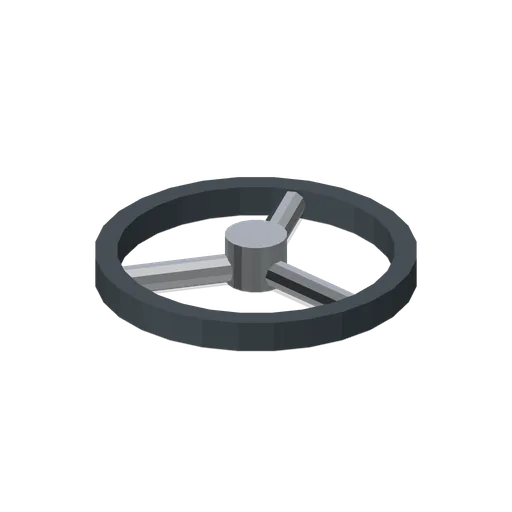 Marine steering wheel (Powerboat Racing and Launch Ramp)