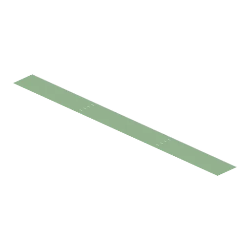 Five yard gridiron module (American Football Stadium Kit)