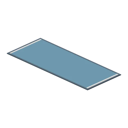 Protected team equipment mat (American Football Stadium Kit)