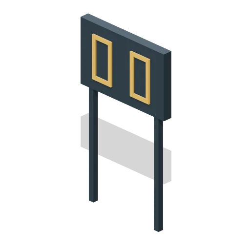 Portable digital play clock (American Football Stadium Kit)
