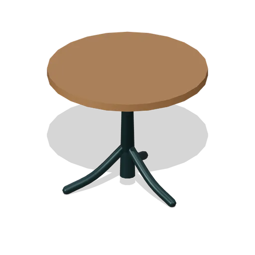 Round bistro table (Almanac Gardens)