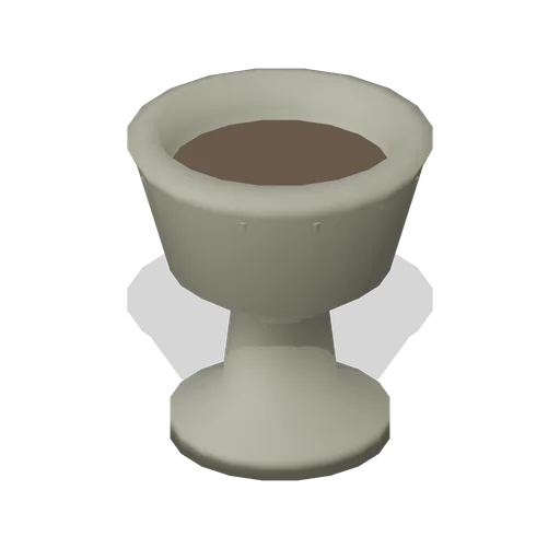 Fluted garden urn (Almanac Gardens)