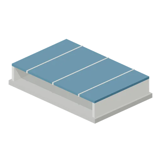 Raised concourse rooflight (American Football Stadium Kit)