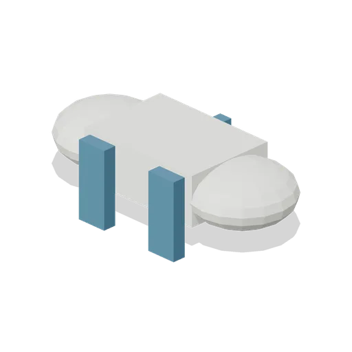 Football shoulder pad assembly (American Football Stadium Kit)