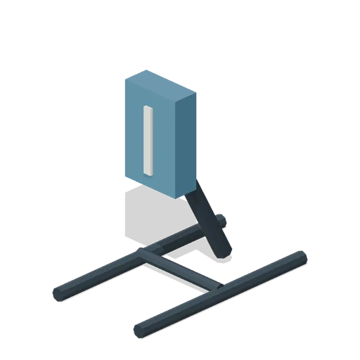 Single station blocking sled (American Football Stadium Kit)