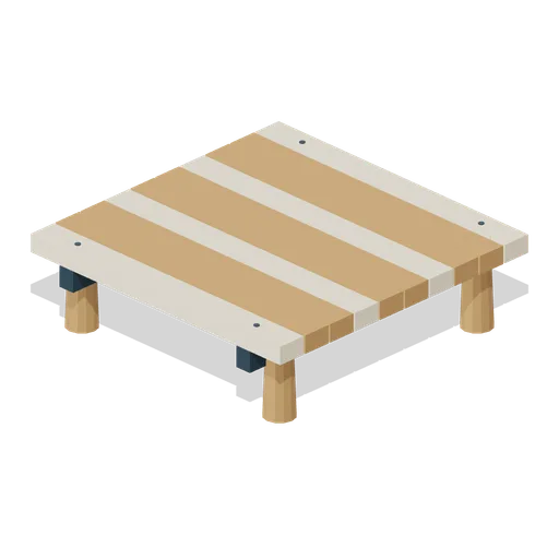 Dock Platform (Quiet Lake Fishing)