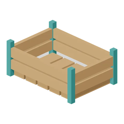 Slatted Fish Crate (Quiet Lake Fishing)
