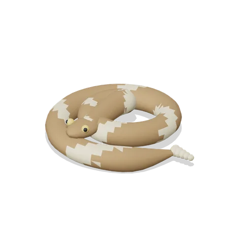 rattlesnake coiled rattling (Reptiles, Amphibians and Minibeasts)