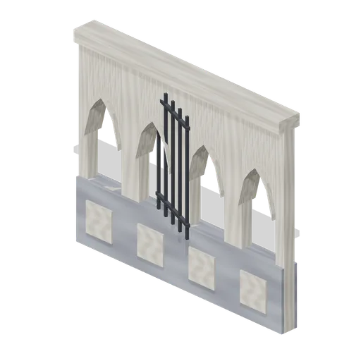 Choir Screen (Vampire Crypt and Gothic Cathedral)