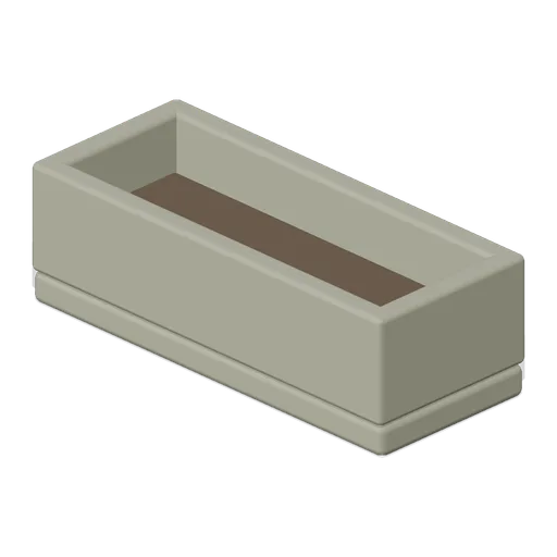 Stone garden trough (Almanac Gardens)