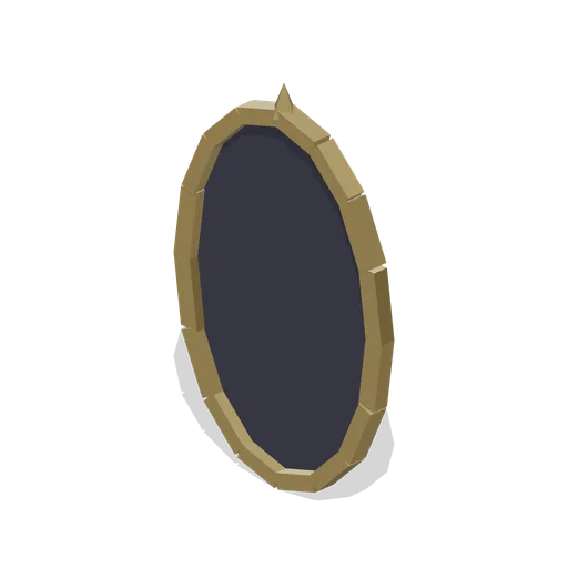 Portrait Frame Oval (Vampire Crypt and Gothic Cathedral)