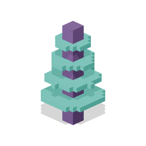 Tiered platter tree (Alien Biosphere)
