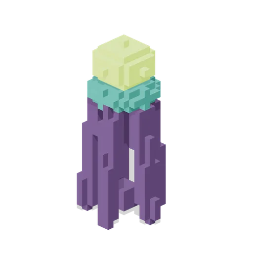 Lantern cage tree (Alien Planet Plants and Terrain)