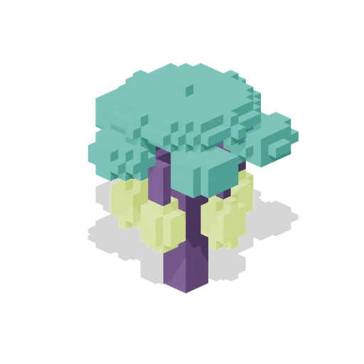 Seed chandelier tree (Alien Planet Plants and Terrain)