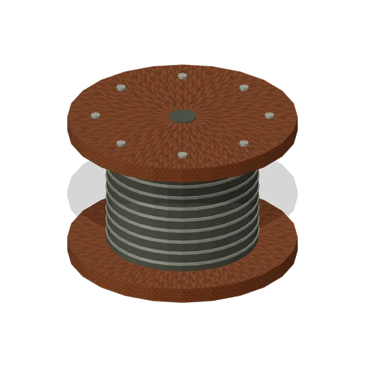 Reclamation Yard: Timber cable spool