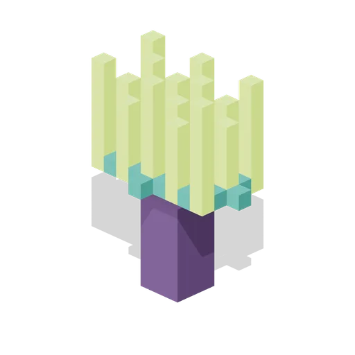 Brush head plant (Alien Planet Plants and Terrain)