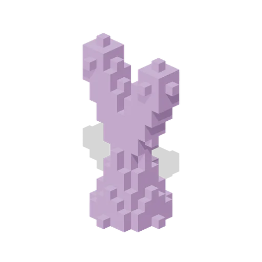 Forked crystal (Alien Planet Plants and Terrain)