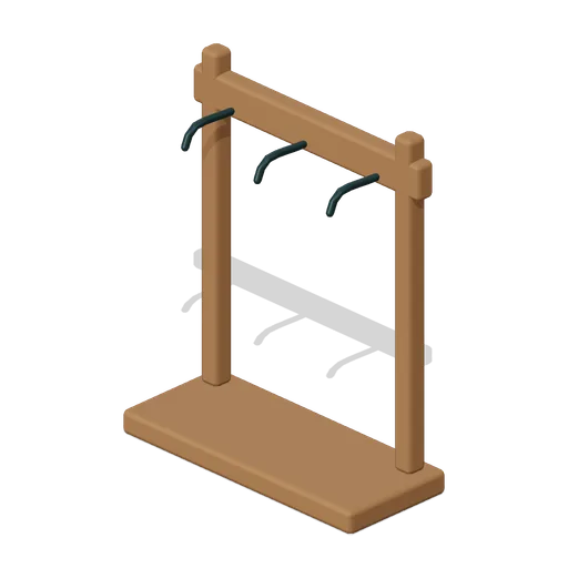 Garden tool stand (Almanac Gardens)