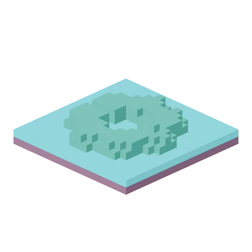 Hummock marsh tile (Alien Biosphere)