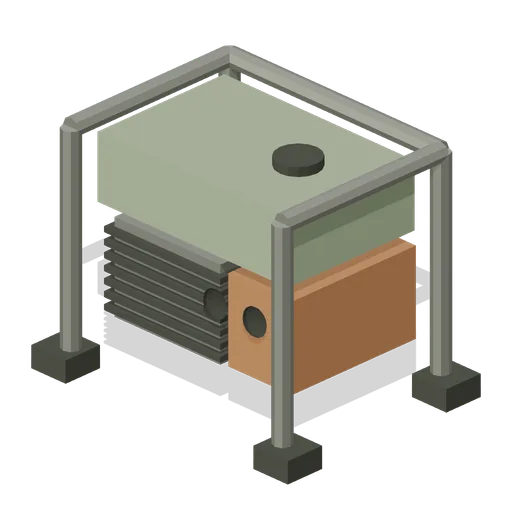 Reclamation Yard: Caged portable generator