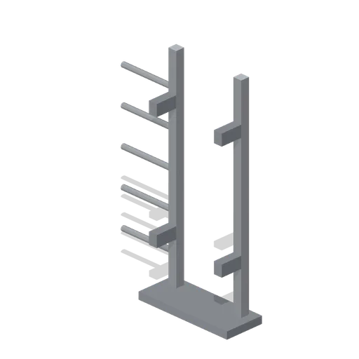 Greybox fixed ladder 1.5 m (Modular Greybox Architecture Kit)