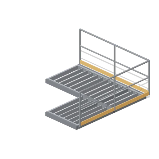 Greybox catwalk right-angle corner (Modular Greybox Architecture Kit)